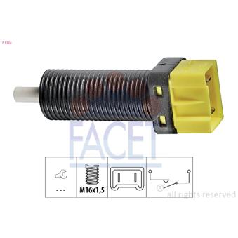 Commande, embrayage (régulateur de vitesse) FACET [7.1134]