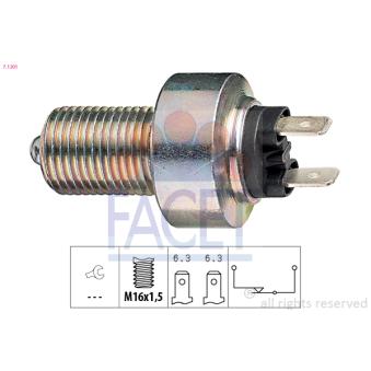 Interrupteur des feux de freins FACET [7.1201]