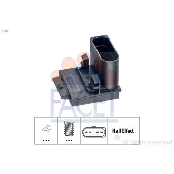 Commande, embrayage (régulateur de vitesse) FACET 7.1309 pour AUDI A3 3.2 V6 quattro - 250cv