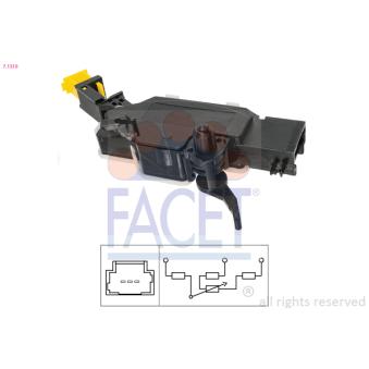 Capteur de course, pédale d'embrayage FACET 7.1319 pour NISSAN X-TRAIL 1.7 dCi - 150cv Capteur de course, pédale d'embrayage FACET 7.1319 pour NISSAN X-TRAIL 1.7 dCi - 150cv