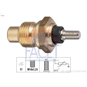 Sonde de température, liquide de refroidissement FACET [7.3003]