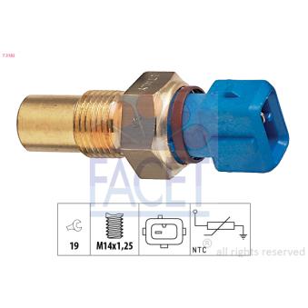 Sonde de température, liquide de refroidissement FACET OEM 133834