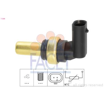Sonde, température du liquide de refroidissement FACET OEM 12641073
