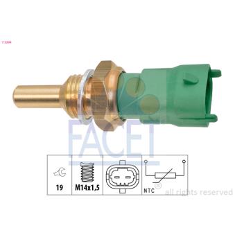 Capteur, température d'huile FACET OEM 1403945