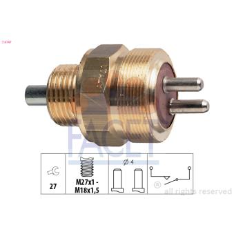 Contacteur, feu de recul FACET OEM A0035451614