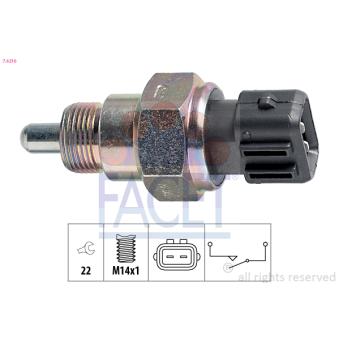 Contacteur, feu de recul FACET OEM 002945415