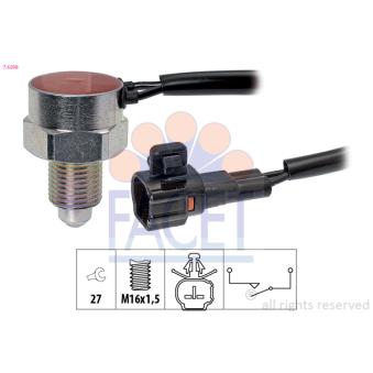 Contacteur, feu de recul FACET OEM 8454052030 Contacteur, feu de recul FACET OEM 8454052030