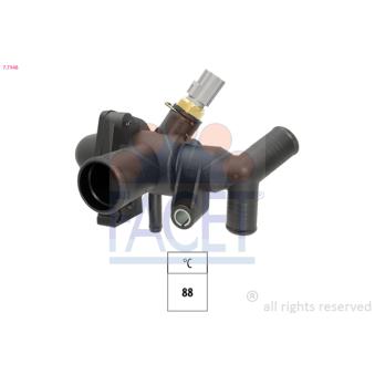 Thermostat, liquide de refroidissement FACET OEM 1731782 Thermostat, liquide de refroidissement FACET OEM 1731782