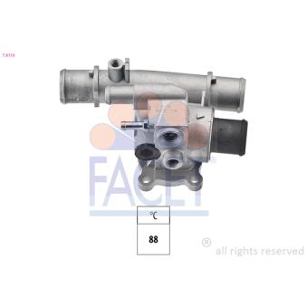 Thermostat d'eau FACET OEM 46776216