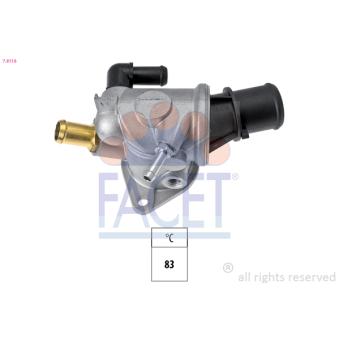 Thermostat d'eau FACET OEM 60609025 Thermostat d'eau FACET OEM 60609025