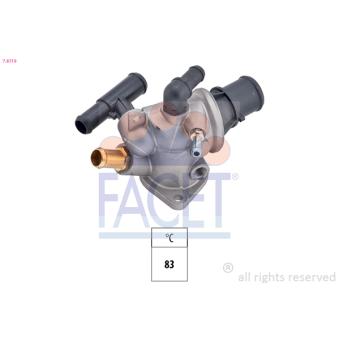 Thermostat d'eau FACET OEM 60812410