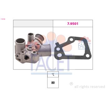 Thermostat d'eau FACET OEM 60809590