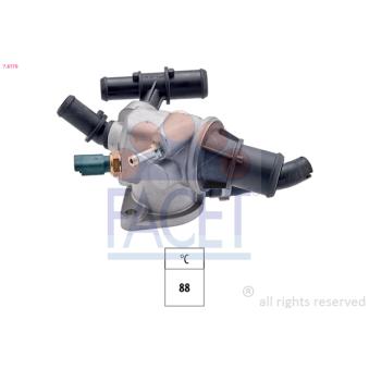 Thermostat d'eau FACET OEM 46530844