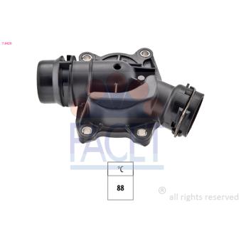 Thermostat d'eau FACET OEM 93171547