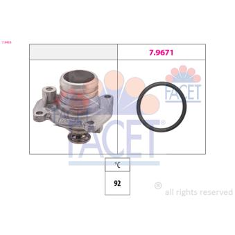 Thermostat d'eau FACET OEM 1338421