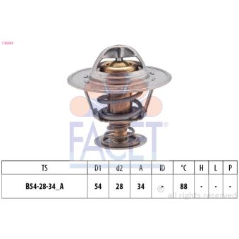 Thermostat d'eau FACET OEM 894F8575AA