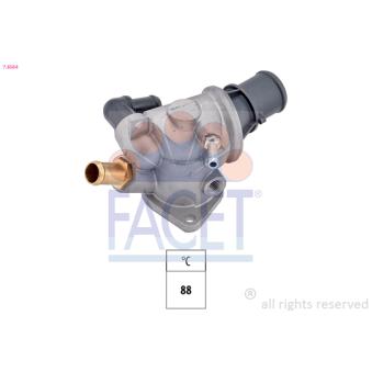 Thermostat d'eau FACET OEM 60676066 Thermostat d'eau FACET OEM 60676066