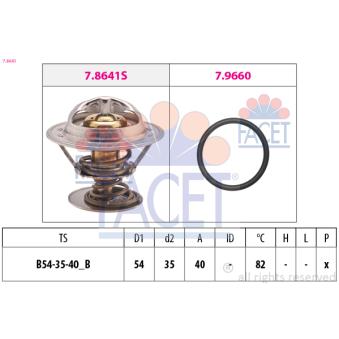 Thermostat d'eau FACET OEM 1148164 Thermostat d'eau FACET OEM 1148164