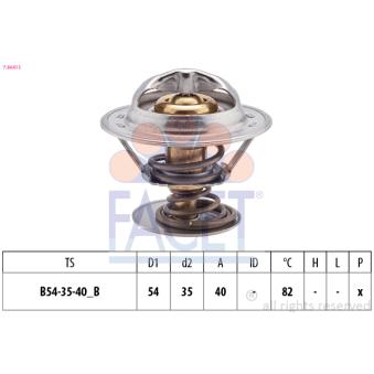 Thermostat d'eau FACET OEM 1148164 Thermostat d'eau FACET OEM 1148164