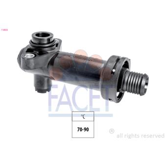 Thermostat d'eau FACET 7.8835 pour BMW X5 3.0 d - 211cv