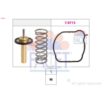 Thermostat d'eau FACET 7.8846