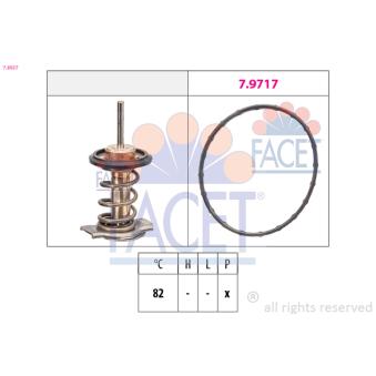 Thermostat d'eau FACET 7.8937