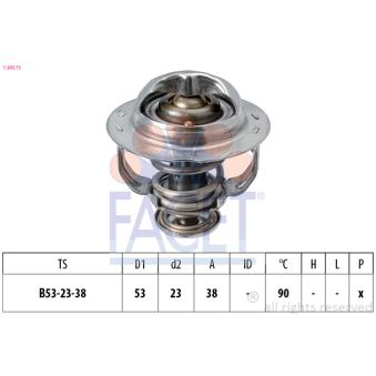 Thermostat d'eau FACET OEM 06K121113G