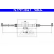 ATE 24.3727-1004.2 - Tirette à câble, frein de stationnement