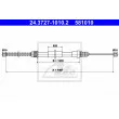 ATE 24.3727-1010.2 - Tirette à câble, frein de stationnement