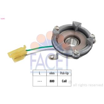 Capteur, impulsion d'allumage FACET 8.3411
