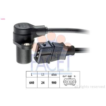 Capteur d'angle, vilebrequin FACET OEM 7799032