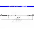 ATE 24.3727-1039.2 - Tirette à câble, frein de stationnement