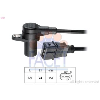 Capteur d'angle, vilebrequin FACET OEM 60560715