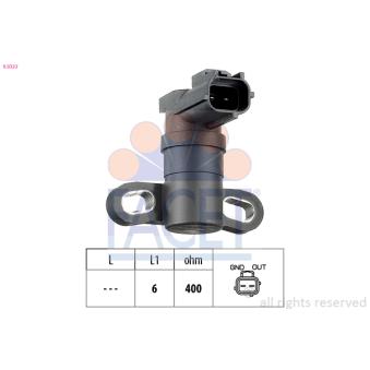 Capteur d'angle, vilebrequin FACET OEM 1129988