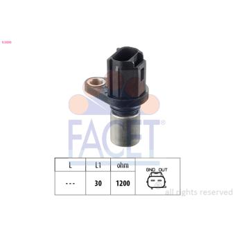 Capteur d'angle, vilebrequin FACET OEM 9008019014