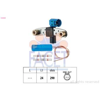 Capteur d'angle, vilebrequin FACET OEM 7700108073 Capteur d'angle, vilebrequin FACET OEM 7700108073