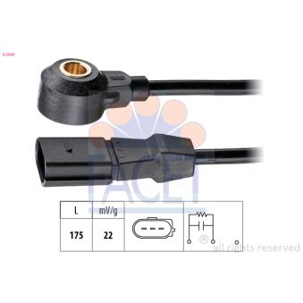 Capteur de cognement FACET OEM 06A905377B