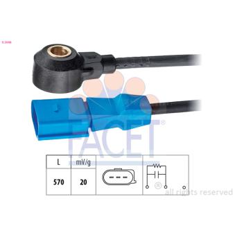 Capteur de cognement FACET 9.3048