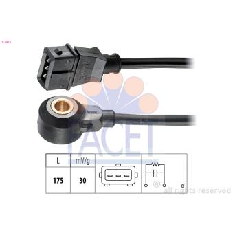 Capteur de cognement FACET 9.3072