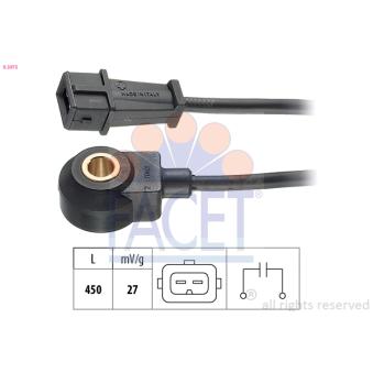 Capteur de cognement FACET 9.3075