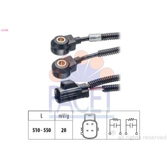 Capteur de cognement FACET OEM 9497030