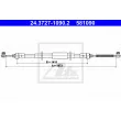 ATE 24.3727-1090.2 - Tirette à câble, frein de stationnement