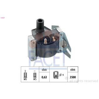 Bobine d'allumage FACET 9.6027