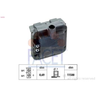 Bobine d'allumage FACET 9.6115