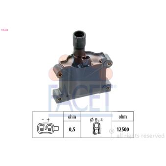 Bobine d'allumage FACET OEM 9091902200