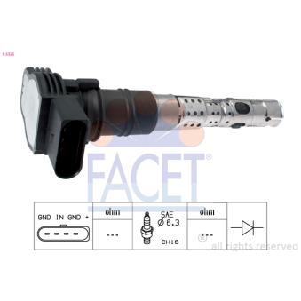 Bobine d'allumage FACET OEM 077905115R