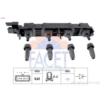 Bobine d'allumage FACET OEM 5970A5 Bobine d'allumage FACET OEM 5970A5