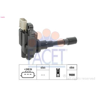 Bobine d'allumage FACET OEM 71742420