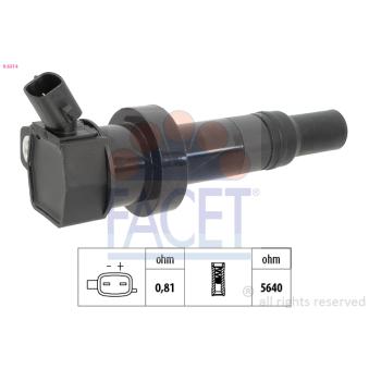 Bobine d'allumage FACET OEM 2730104000