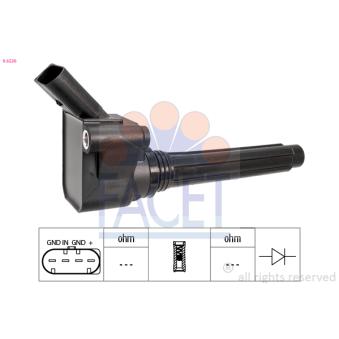 Bobine d'allumage FACET 9.6536